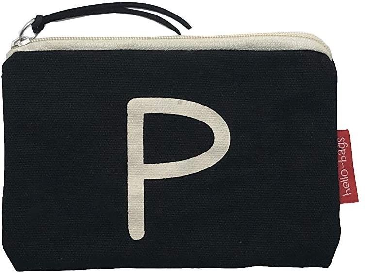 Geldbörse / Brieftasche / Kartenhalter, 100% Baumwolle, Modell "P"