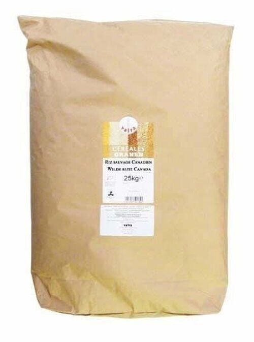 RIZ SAUVAGE CANADIEN (25 kg)