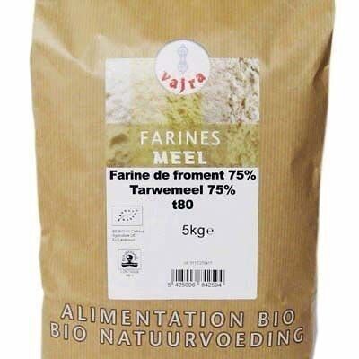 FARINA DI FRUMENTO 75% (T80) (5 kg)