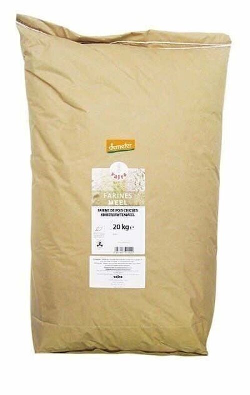 FARINE DE POIS CHICHES demeter (20 kg)