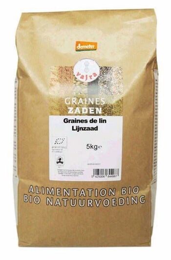 GRAINES DE LIN demeter (5 kg)