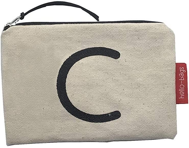 Borsa / Portafoglio / Portacarte, 100% Cotone, modello "C"