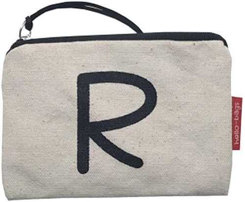 Bolso Monedero / Billetero / Tarjetero, 100% Algodón, modelo "R" 5