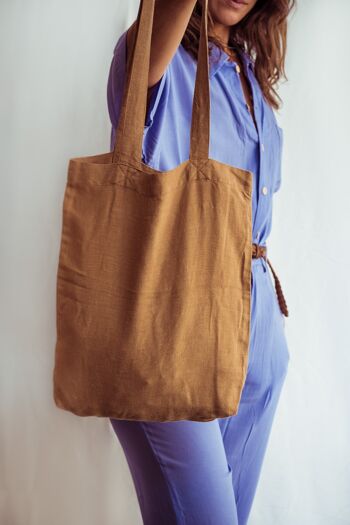 Sac cabas NEPHTYS - Bleu ciel 2