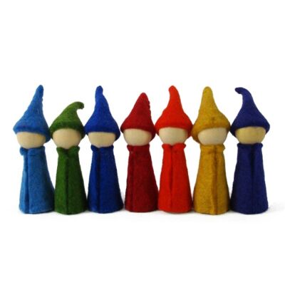 Gnomes Rainbow - set de 7 - PAPOOSE TOYS