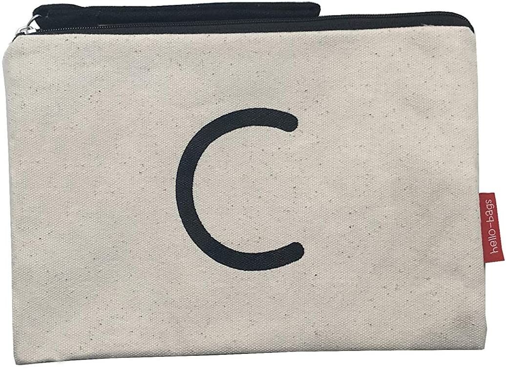 Beauty case / Borsa a mano, 100% Cotone, modello "C"