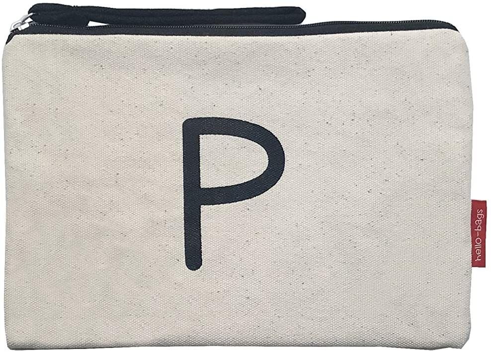 Beauty case / Borsa a mano, 100% Cotone, modello "P" 2