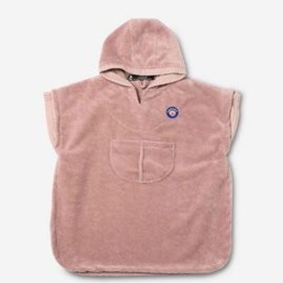 Rosa Velho - Bambus Baby Strandponcho -Klein