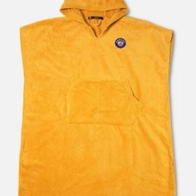 Amarelo Ouro - Bamboe Kinder Strandponcho - Groot