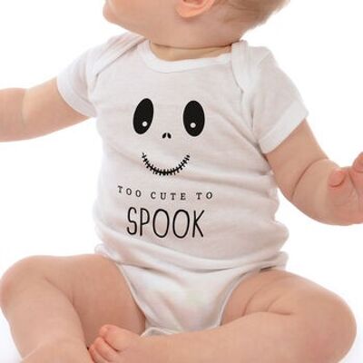 Too Cute To Spook Babygro