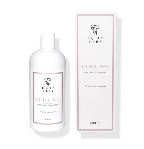 CURA No. 1 – Horse shampoo with 70% Aloe Vera