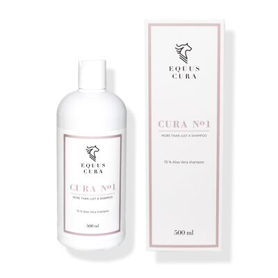 CURA No. 1 – Pferdeshampoo mit 70% Aloe Vera