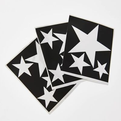 Star Disco Stencil Sheets