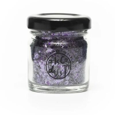 Violet Extra Chunky Bio Glitter Mix 18g Glass Jar