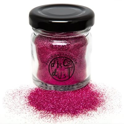 Pink Fine Bio Glitter 20g Glass Jar