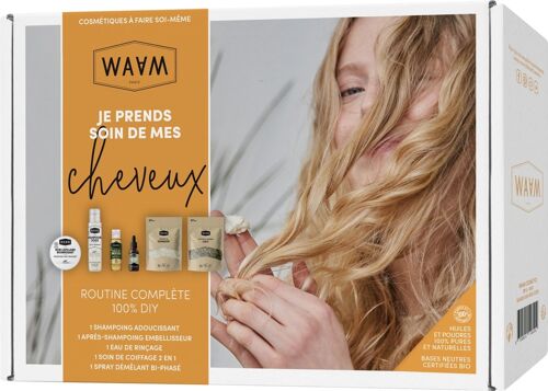 WAAM Cosmetics – Coffret « Je prends soin de mes cheveux »