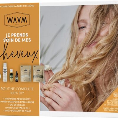 WAAM Cosmetics – Cofanetto “Mi prendo cura dei miei capelli”.