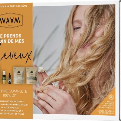 WAAM Cosmetics – Box „Ich kümmere mich um meine Haare“.