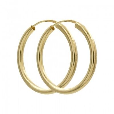 Hoops gold 20 mm