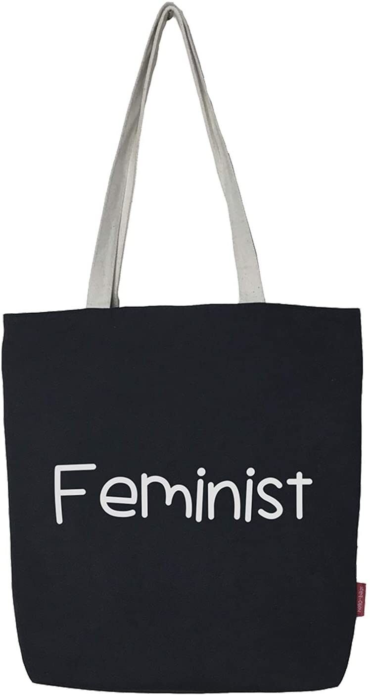 Borsa tote, 100% Cotone, modello "FEMINIST"