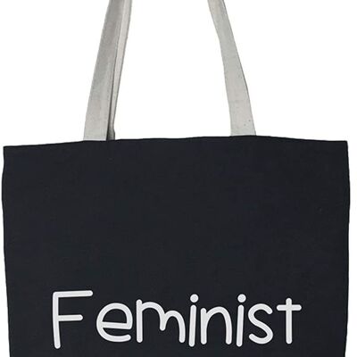 Tote bag, 100% Cotton, model "FEMINIST"