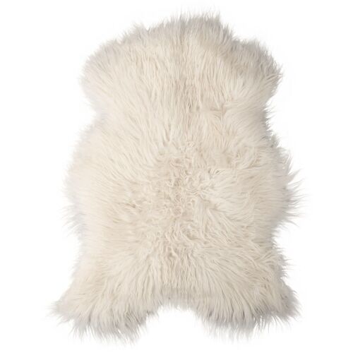 Sheepskin Icelandic Curly White 90-110cm