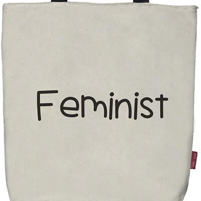 Tote bag, 100% Cotton, model "FEMINIST"