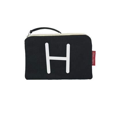 Bolso Monedero / Billetero / Tarjetero, 100% Algodón, modelo "H"