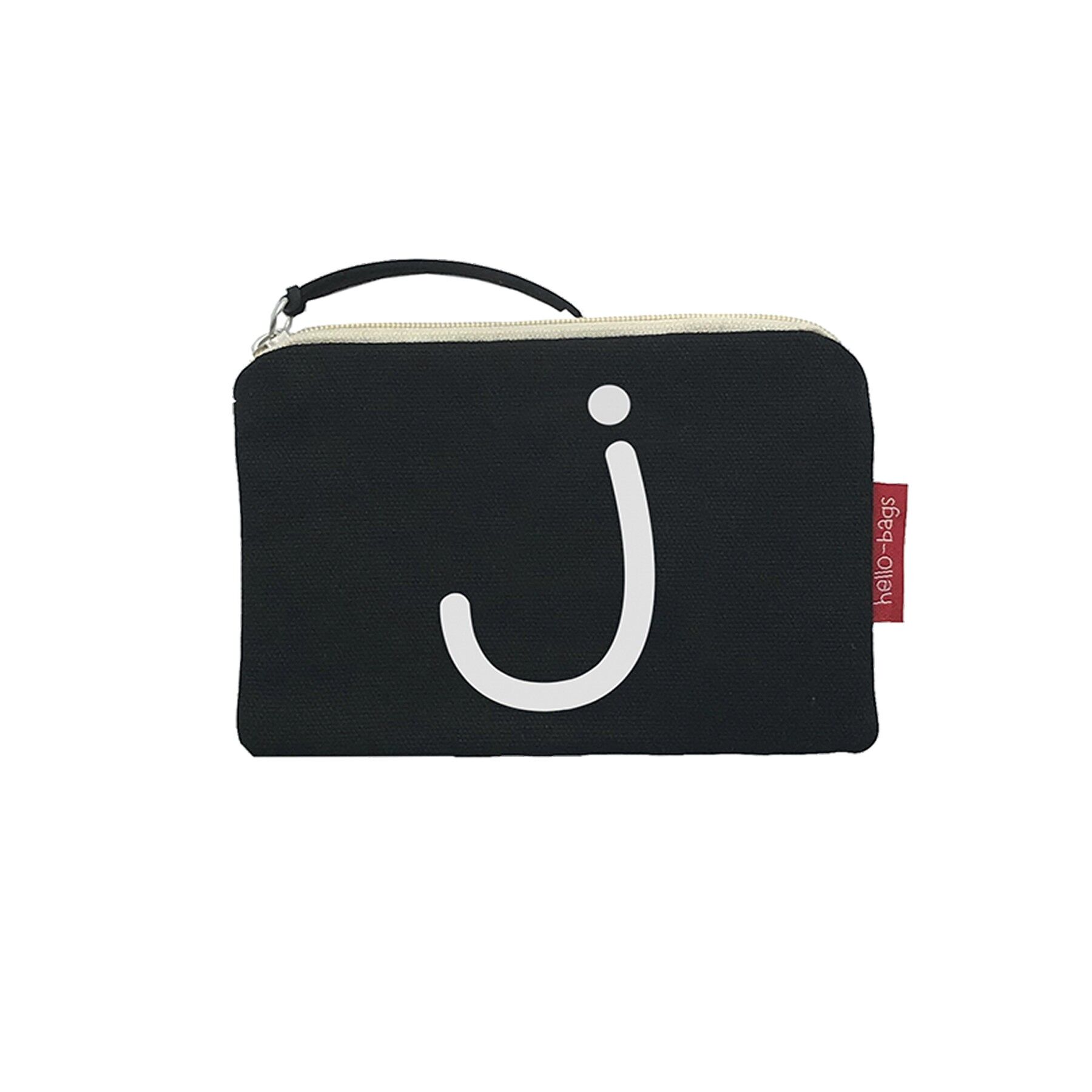 Borsa / Portafoglio / Portacarte, 100% Cotone, modello "J"