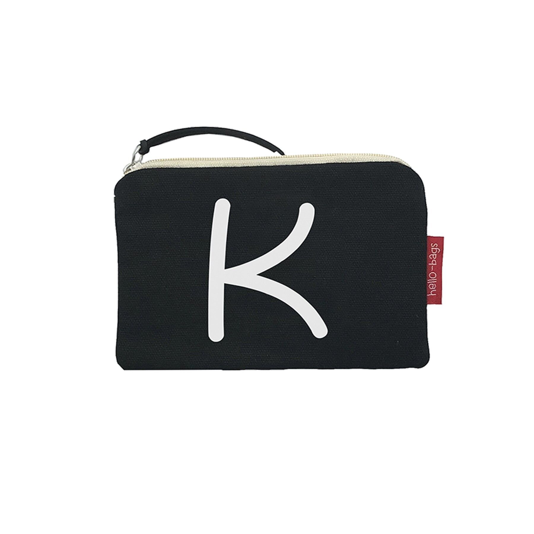 Borsa / Portafoglio / Portacarte, 100% Cotone, modello "K"