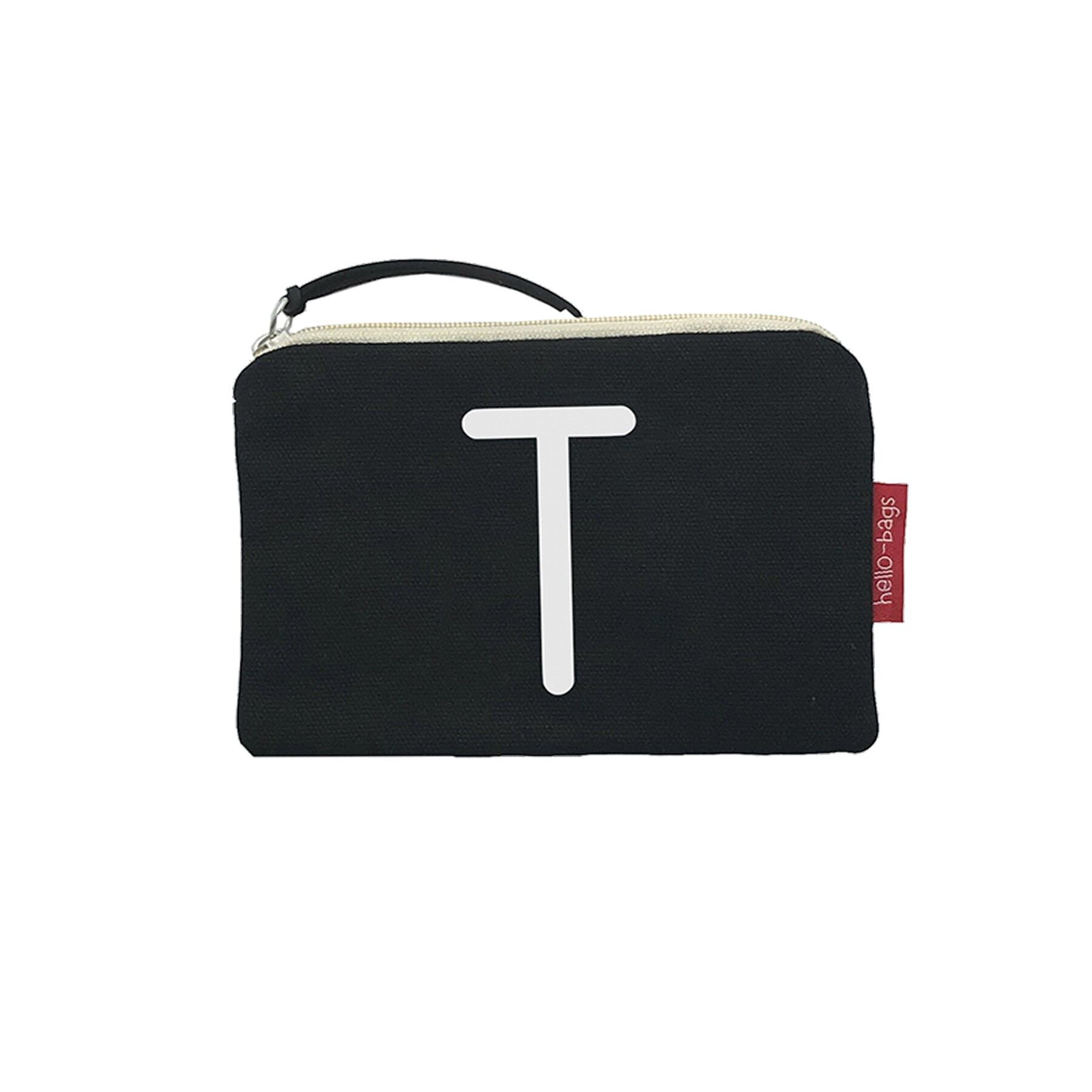 Borsa / Portafoglio / Portacarte, 100% Cotone, modello "T"