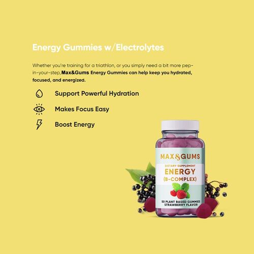 Energy gummies