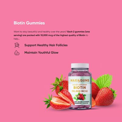 Biotin-Gummis