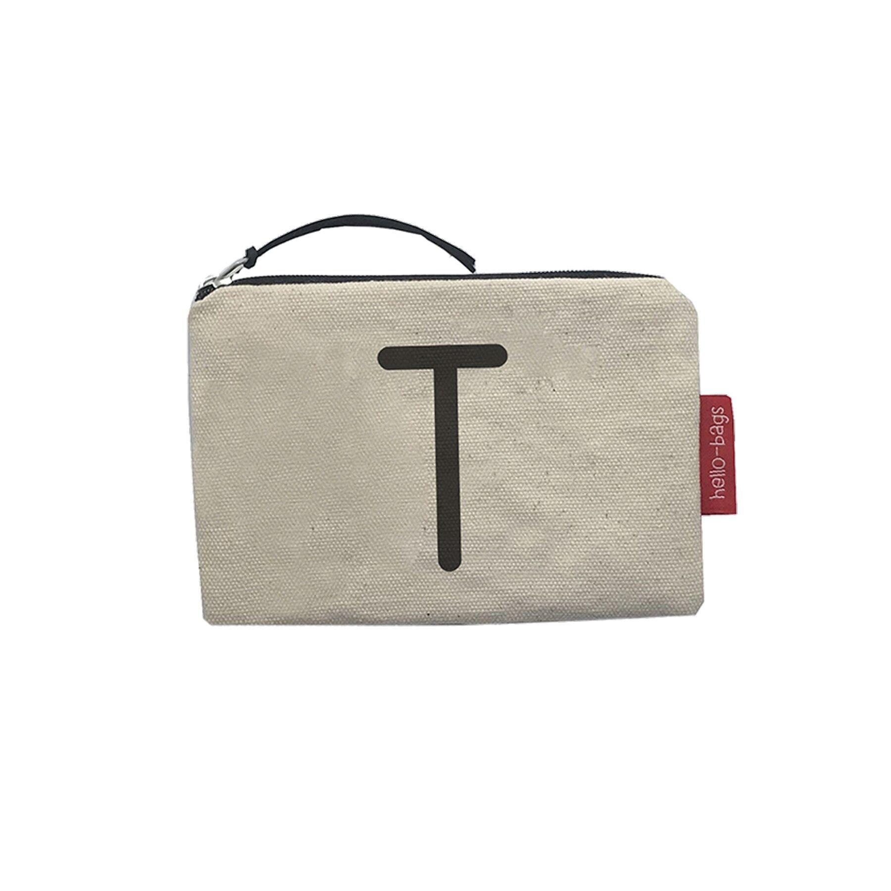 Borsa Portamonete / Portafoglio / Porta Carte, 100% Cotone, modello "T" 2