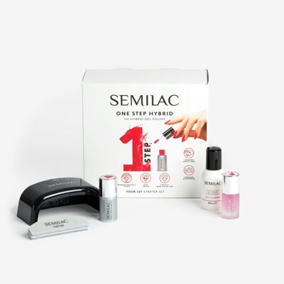 Semilac One Step Hybrid Gel Polish Starter Set