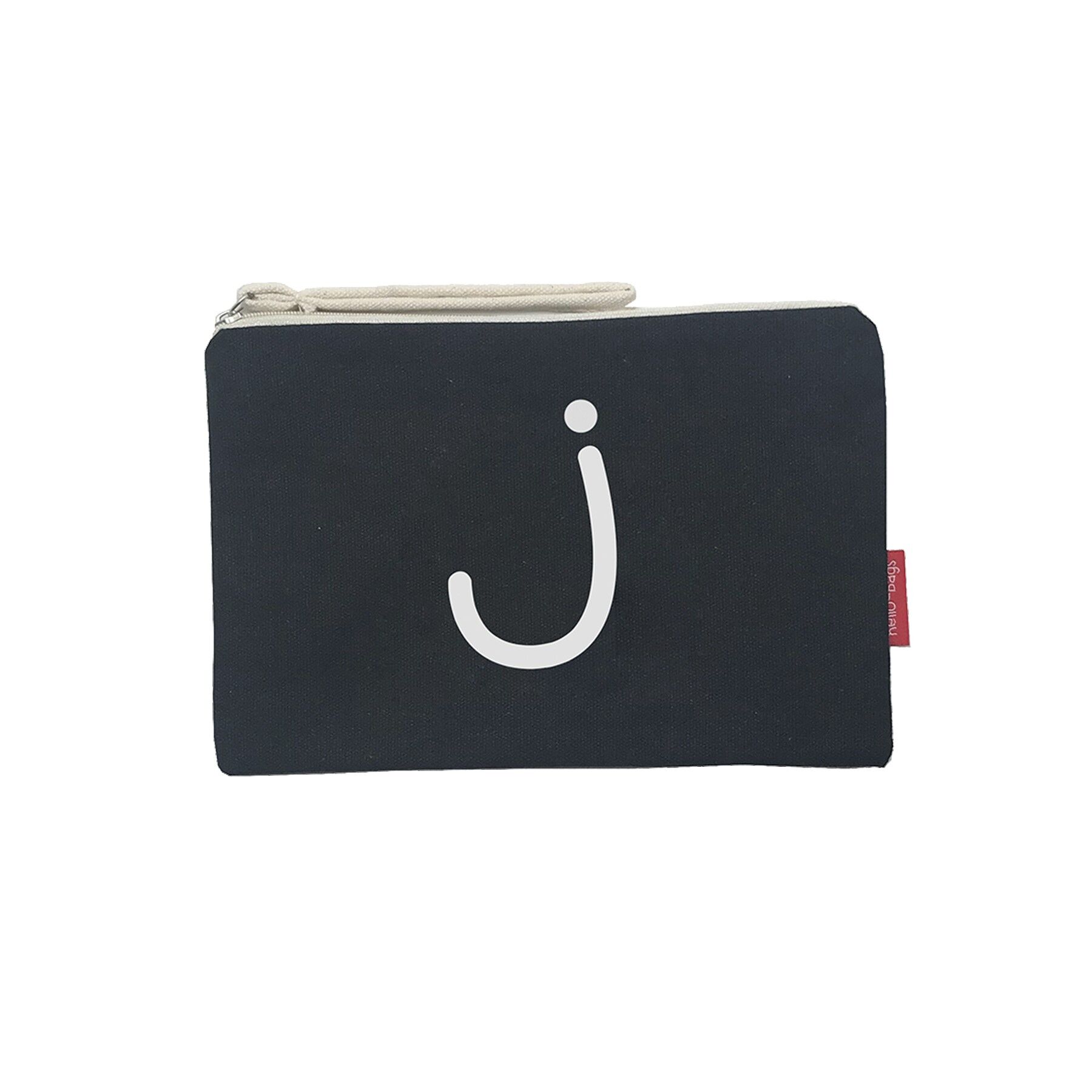 Beauty case / Borsa a mano, 100% Cotone, modello "J" 2