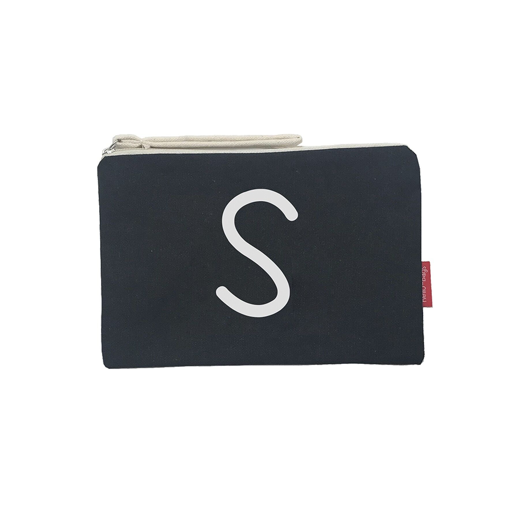 Kulturbeutel / Handtasche, 100% Baumwolle, Modell "S" 2