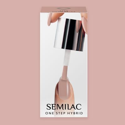 Semilac One Step Gel Polish Bottle 5ml 220 Nude Beige