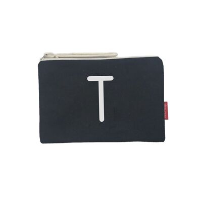 Bolso Neceser / Cartera de Mano, 100% Algodón, modelo "T" 2