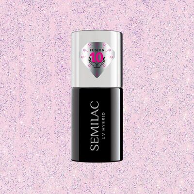 Semilac Extend Care Base 5in1 806 Glitter Delicate Pink 7ml