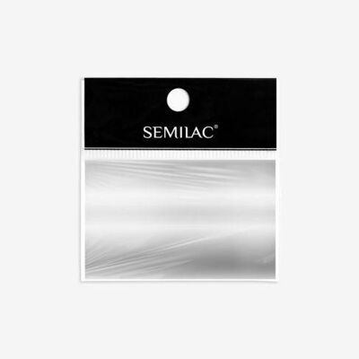 Semilac Nail Transfer Foil Silver 01