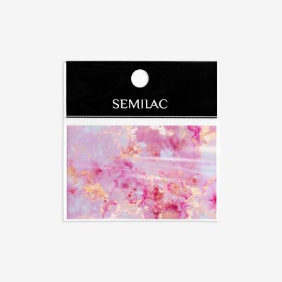 Semilac Nail Transfer Foil Rose Gold Marble 12