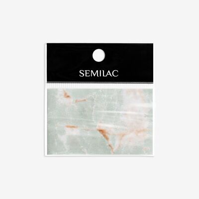 Semilac Nail Transfer Foil Grey Marble 10
