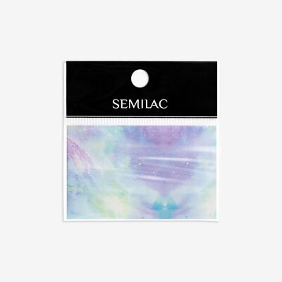 Semilac Nail Transfer Foil Pink & Blue Marble 09