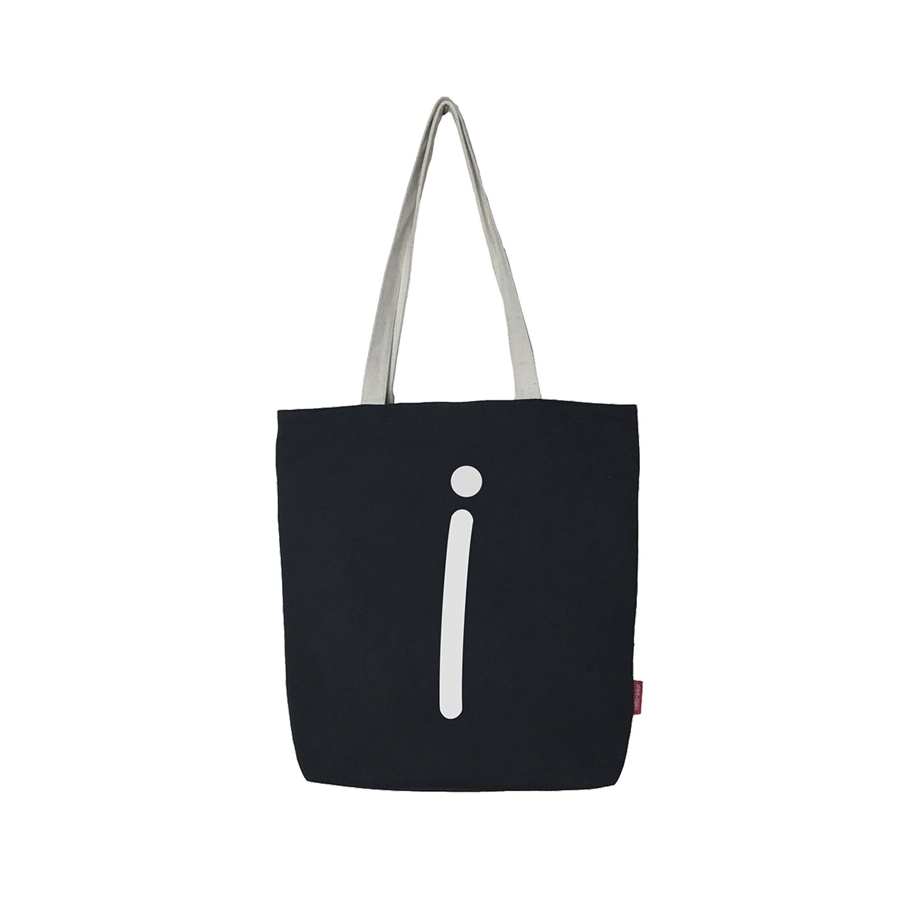 Bolso Tote, 100% Algodón, modelo "I"
