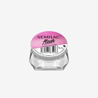 Semilac Flash Holo Pink 689