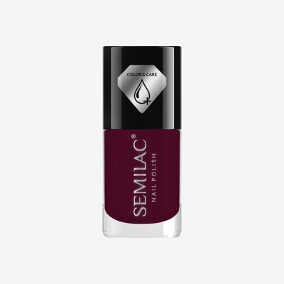 Semilac Nail Polish Colour & Care C780 Dark Violet
