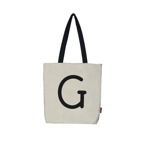 Bolso Tote, 100% Algodón, modelo "G"