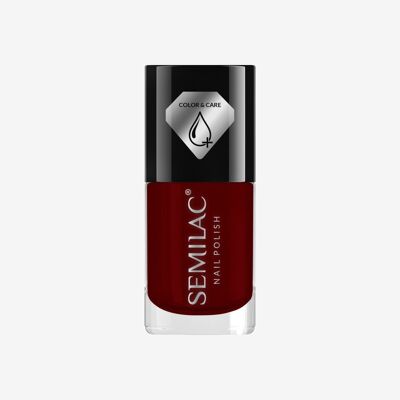 Semilac Nail Polish Colour & Care C285 Dark Red