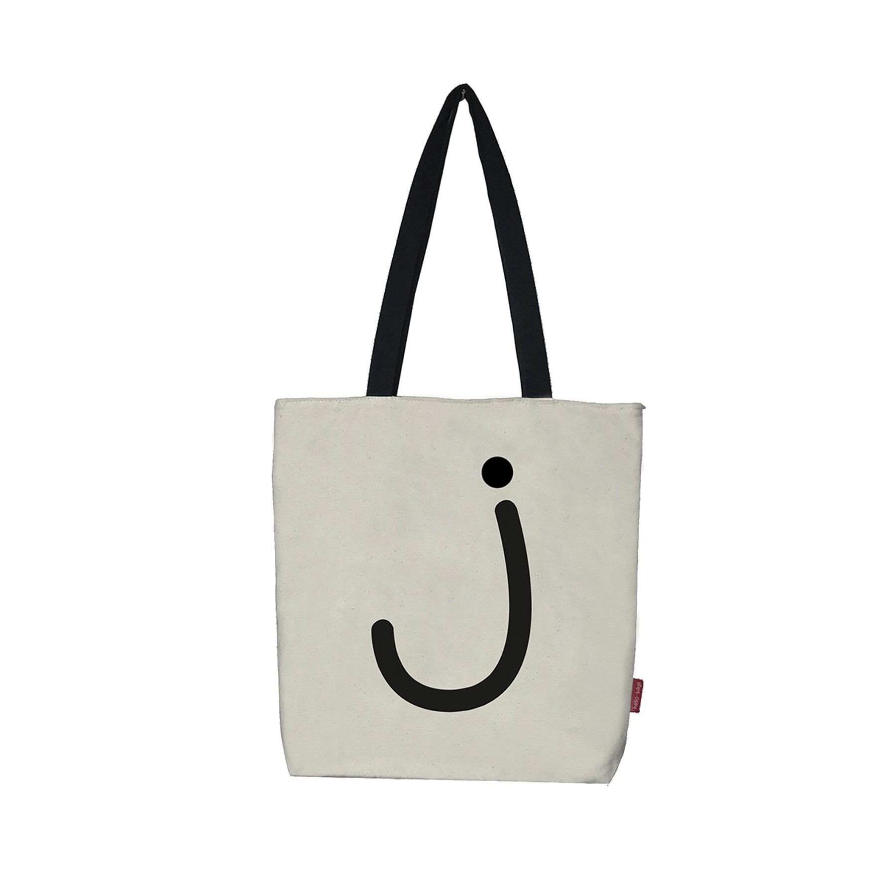 Tote bag, 100% Cotton, model "J" 2